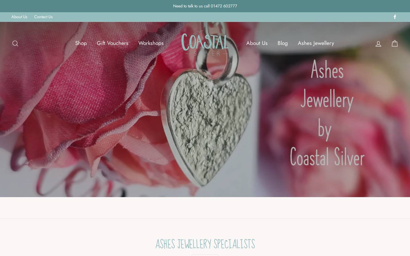 coastalsilver.co.uk homepage screenshot