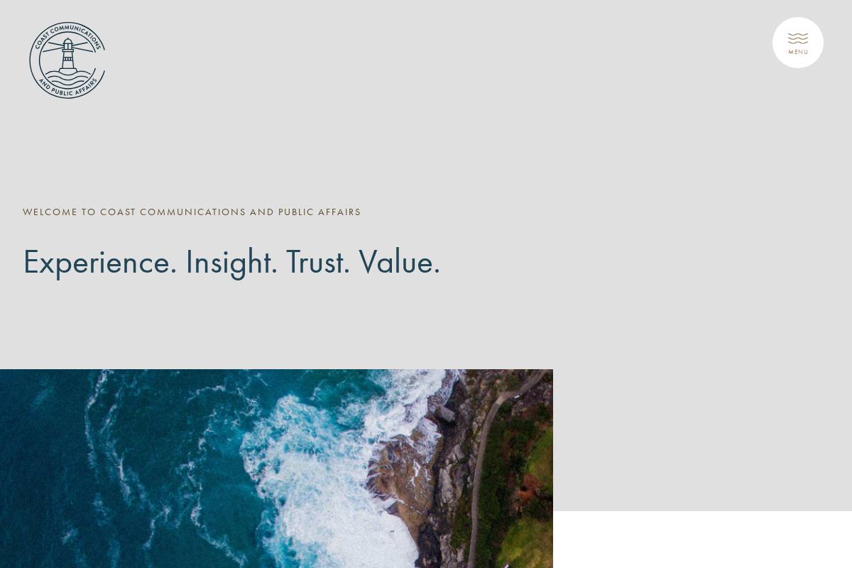 coastcomms.ca homepage screenshot