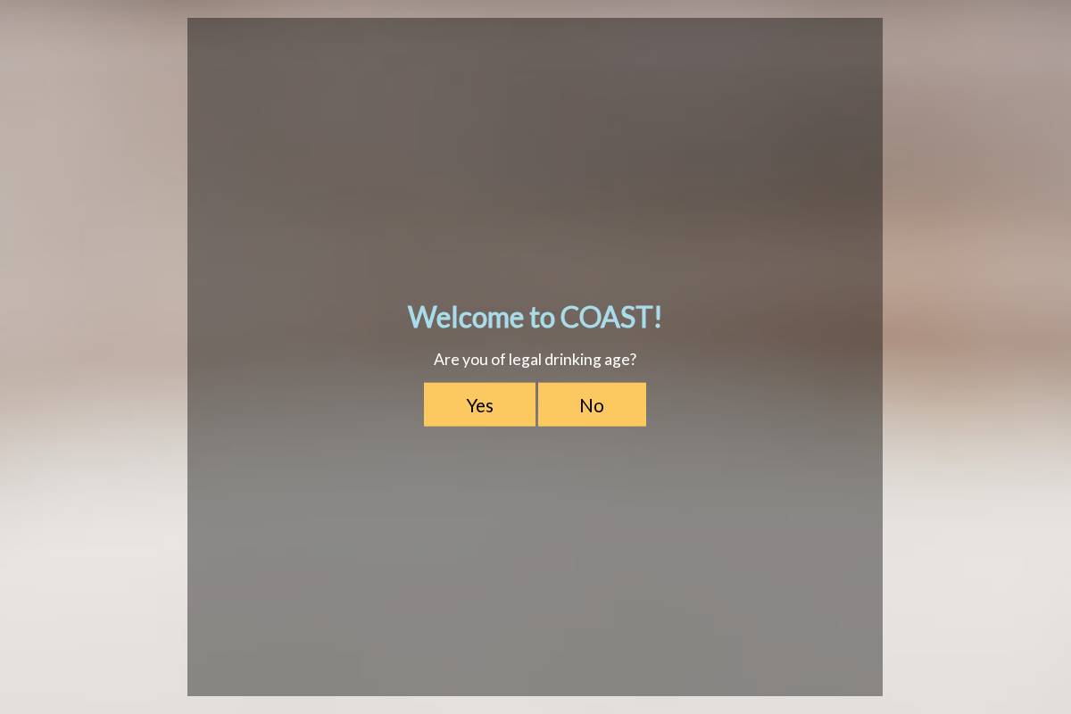 coastseltzer.com homepage screenshot
