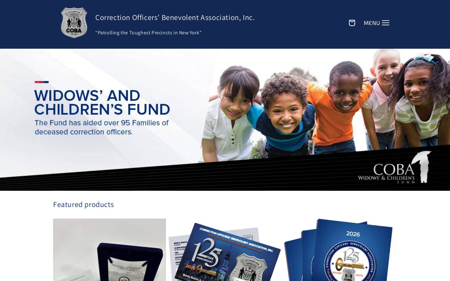 cobastore.org homepage screenshot