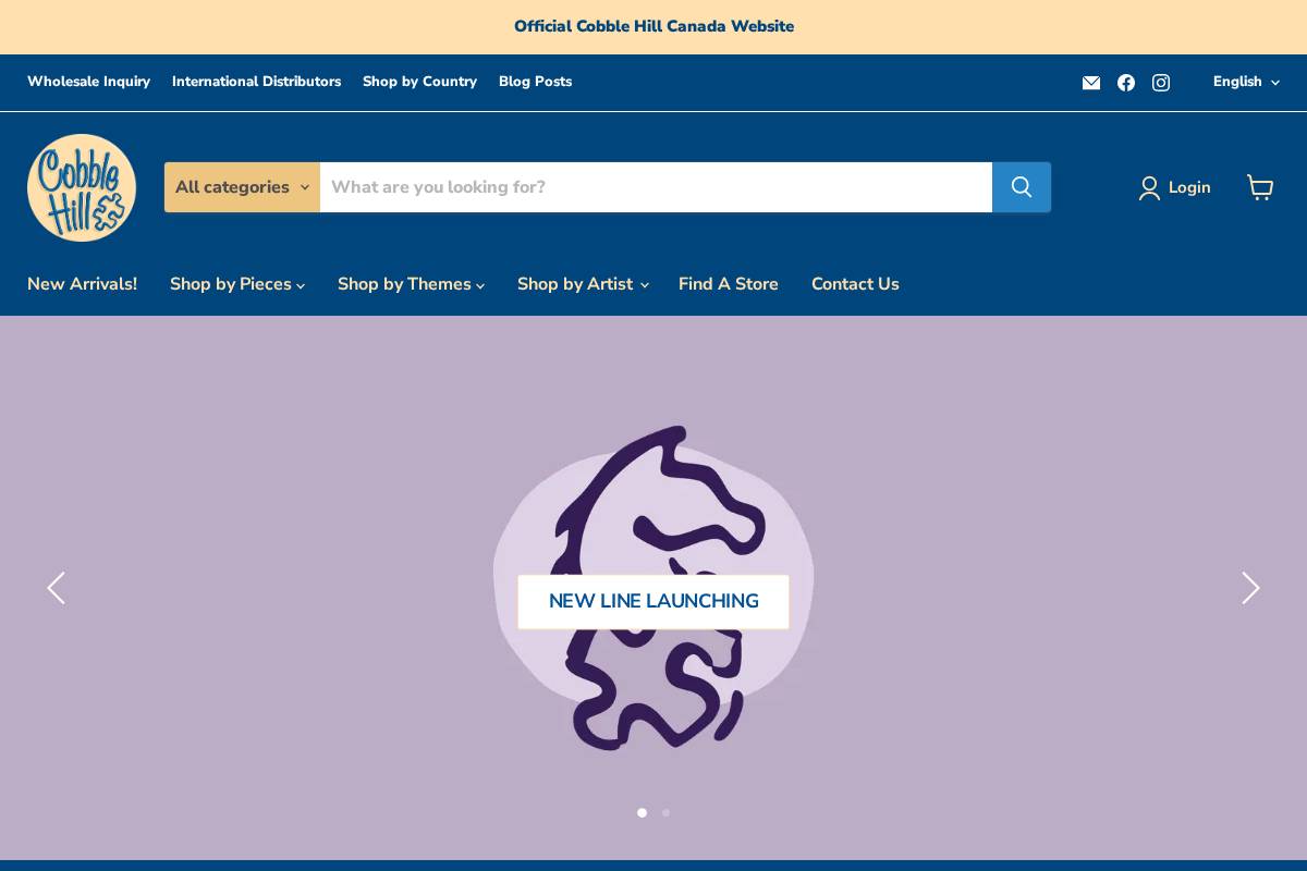 Cobblehillpuzzles homepage screenshot