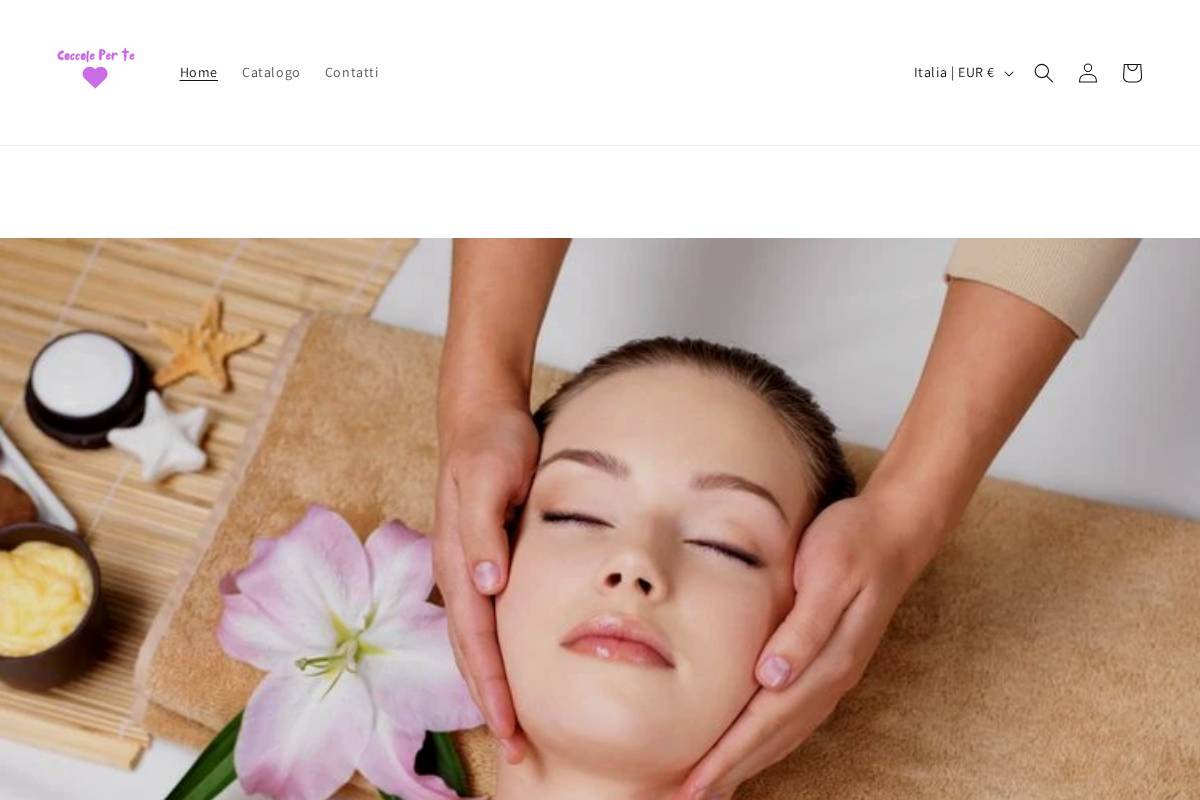 coccole-perte.it homepage screenshot