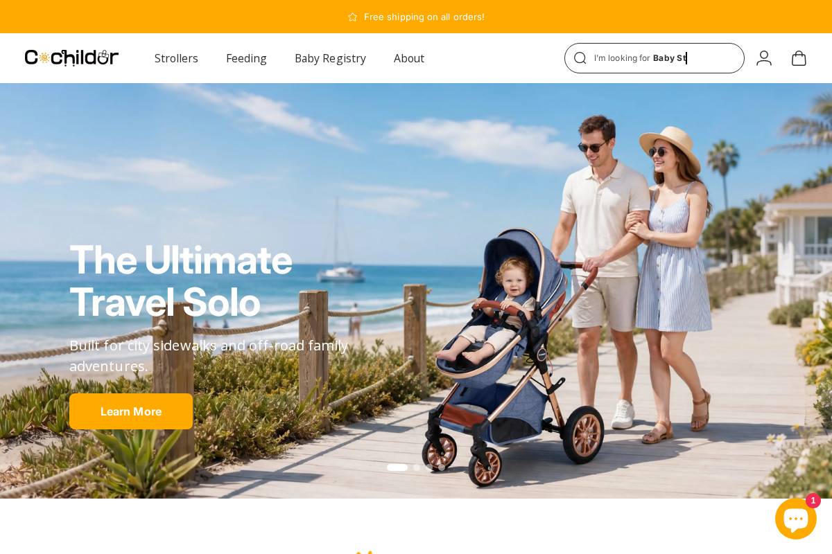 cochildor.com homepage screenshot