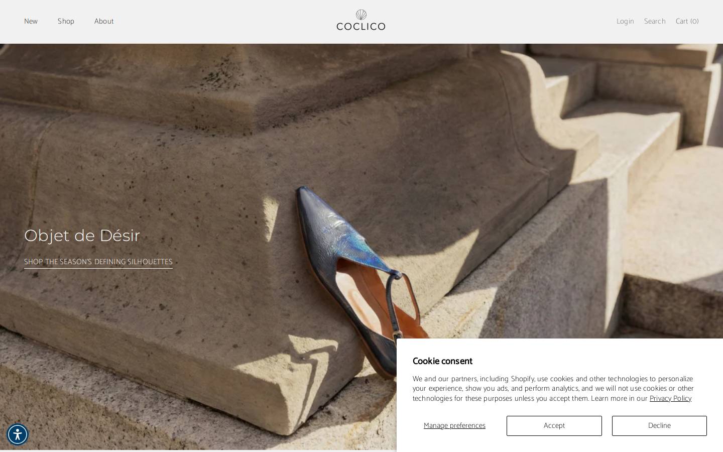 Coclico homepage screenshot