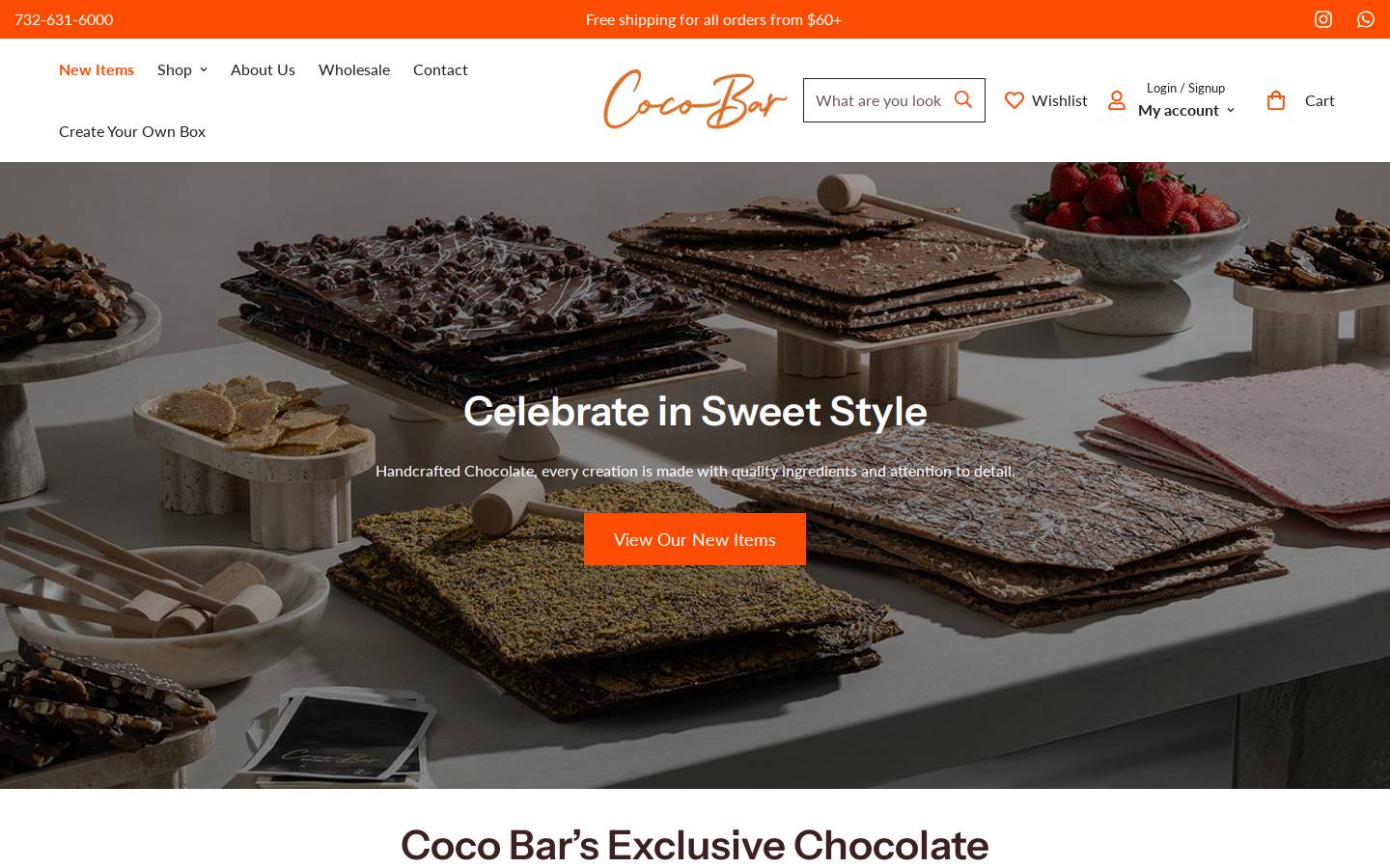 coco-bar.com homepage screenshot