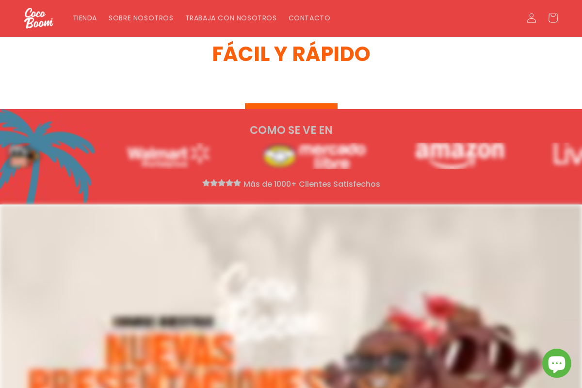 cocoboom.com.mx homepage screenshot
