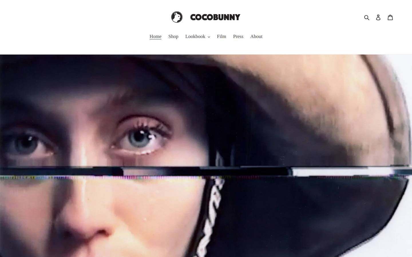 cocobunnycollections.com homepage screenshot