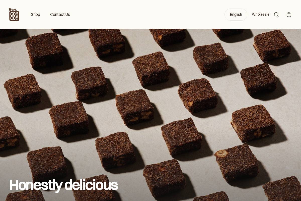 COCOHAGEN homepage screenshot