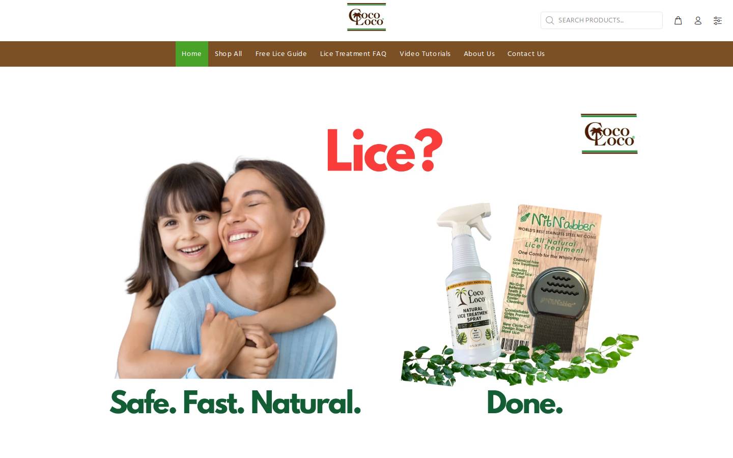 Cocolocoforlice homepage screenshot