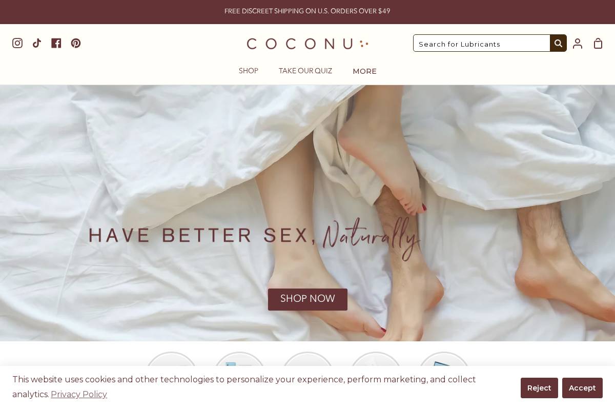 coconu.com homepage screenshot