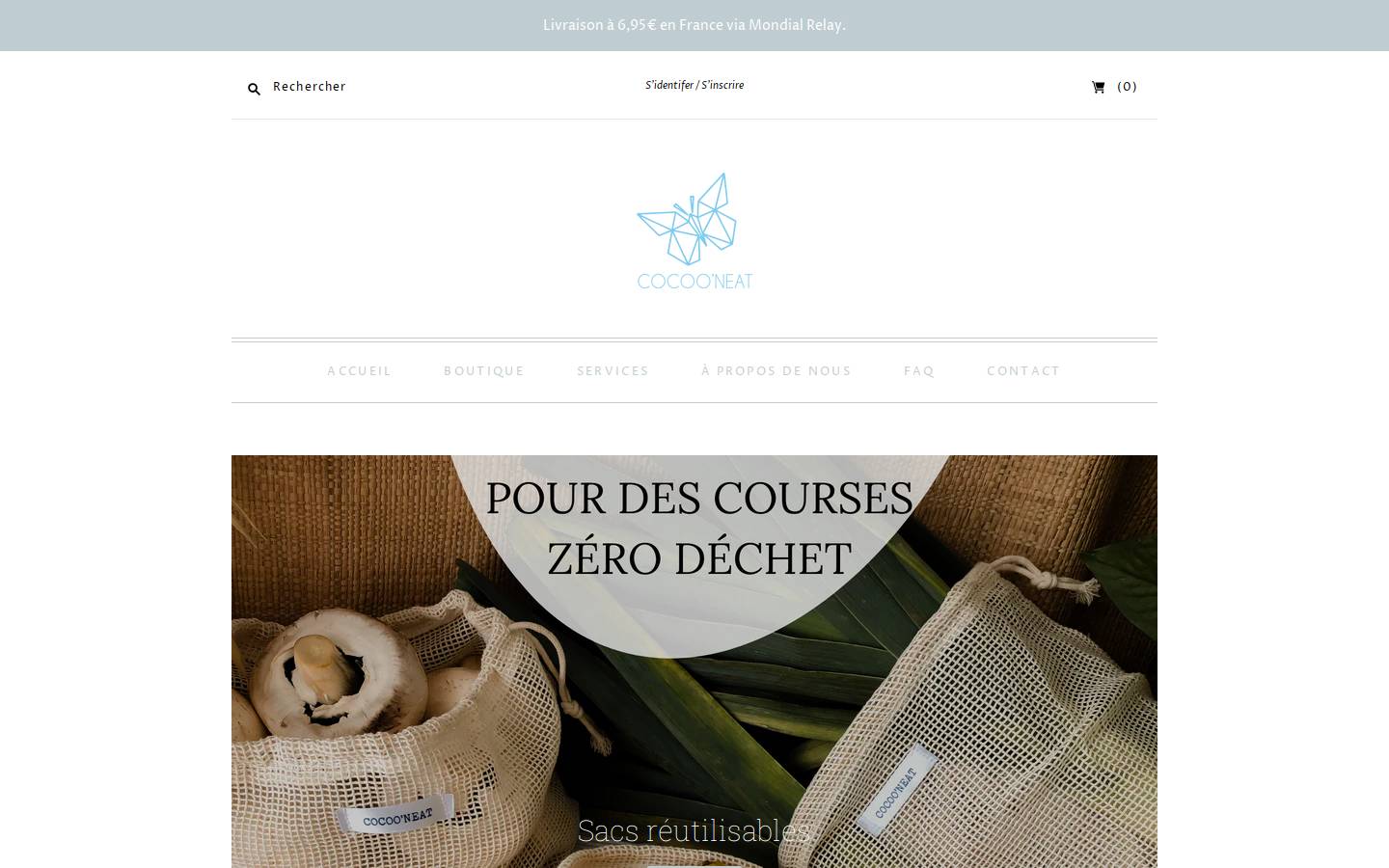 cocoo-neat.fr homepage screenshot