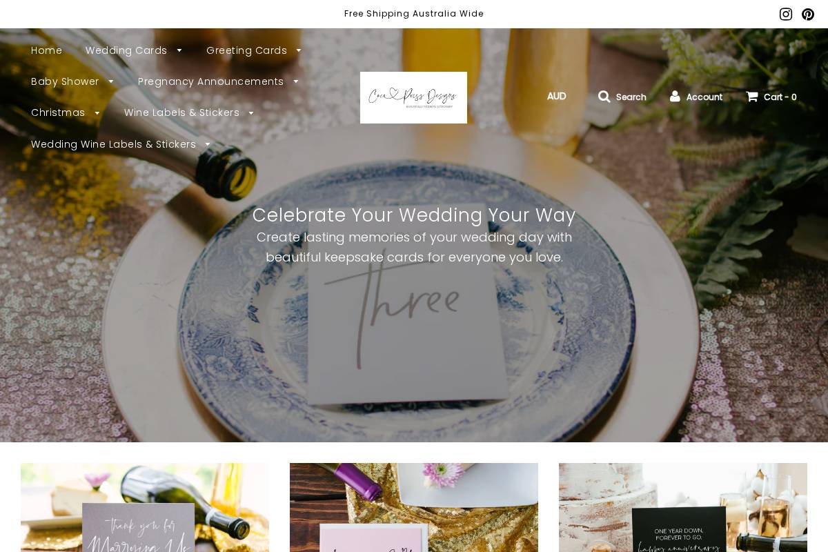 cocopressdesign.com homepage screenshot