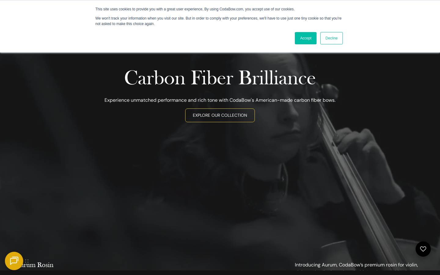 codabow.com homepage screenshot
