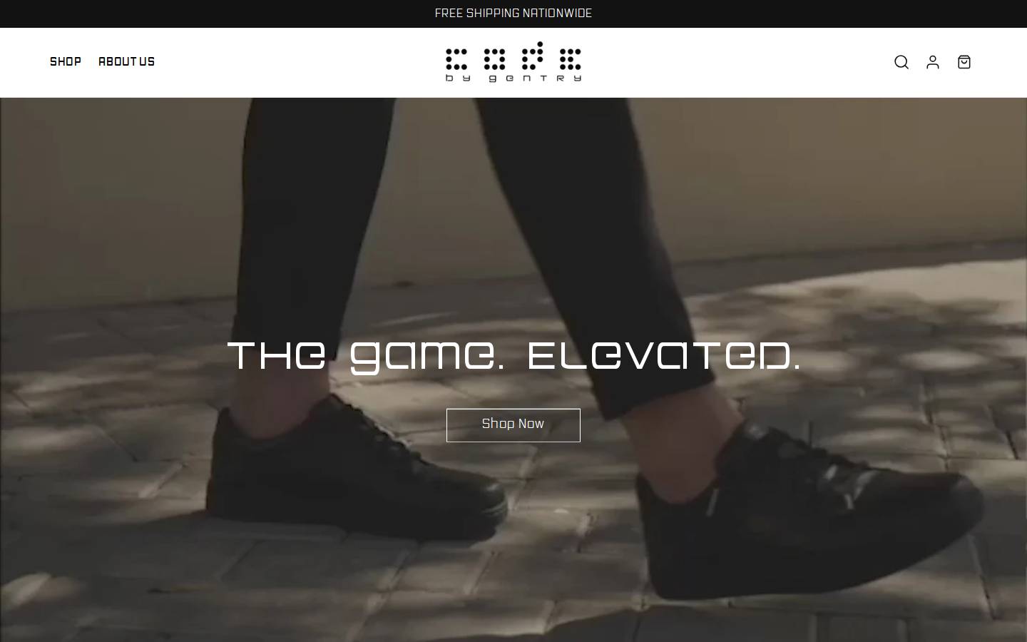 codebygentry.com homepage screenshot