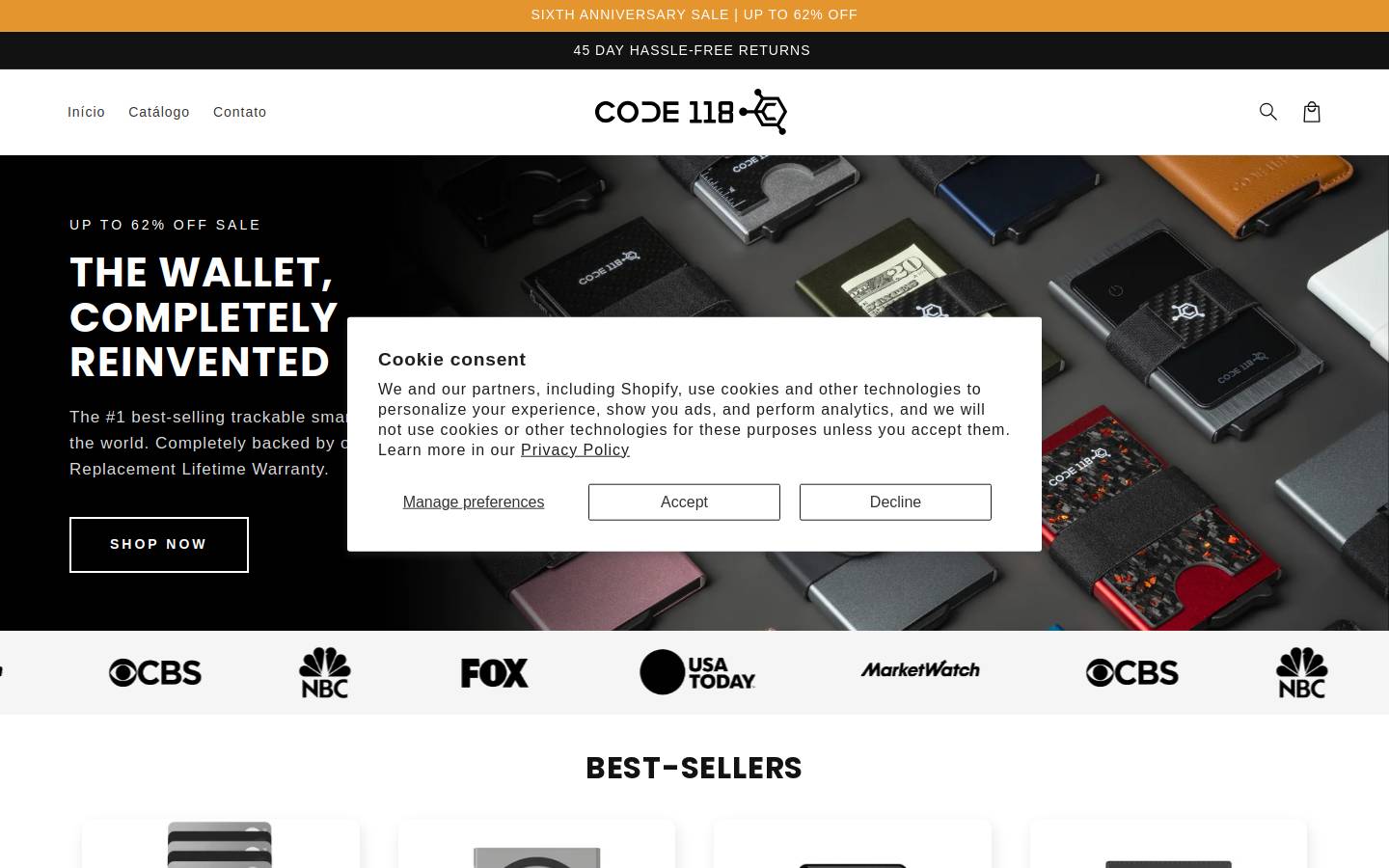 codemagsafewallet.com homepage screenshot