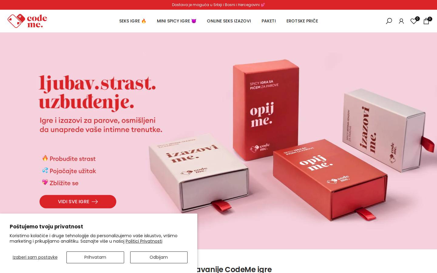 codemeshop.com homepage screenshot