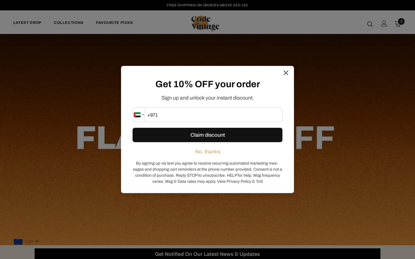 codevintage.com homepage screenshot