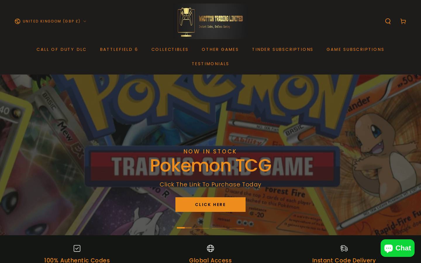 codskins.com homepage screenshot