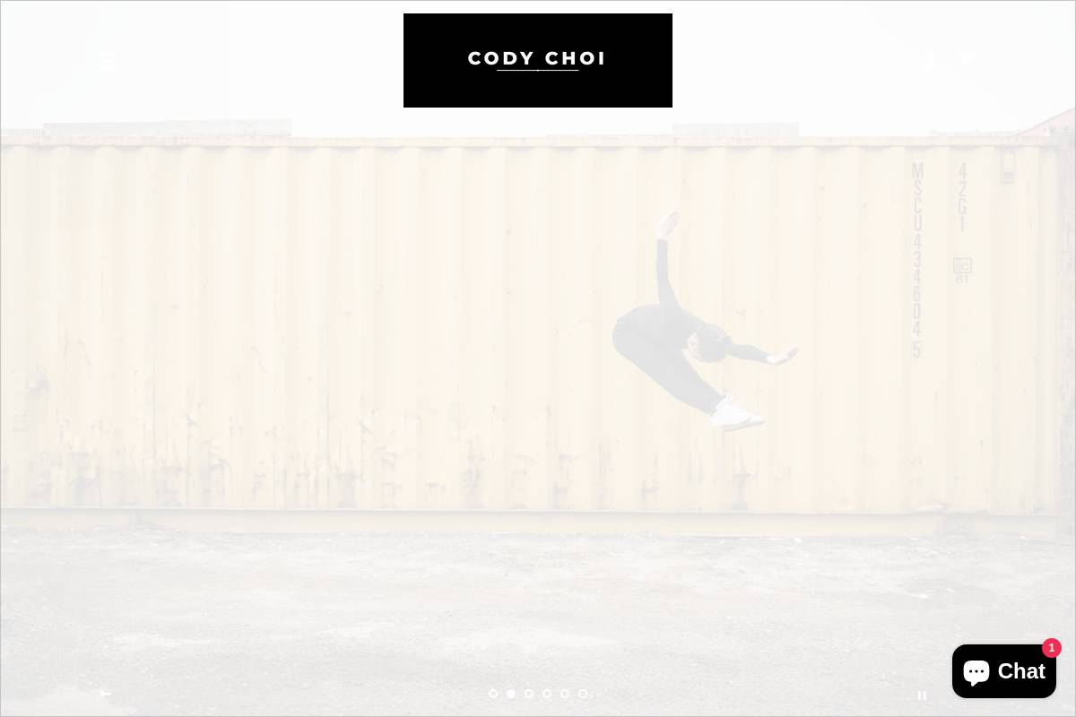 codychoi.com homepage screenshot