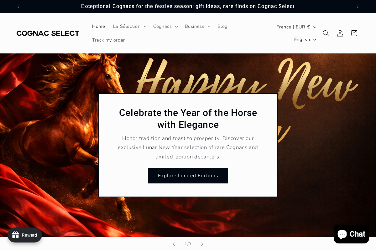 cognac-select.com homepage screenshot