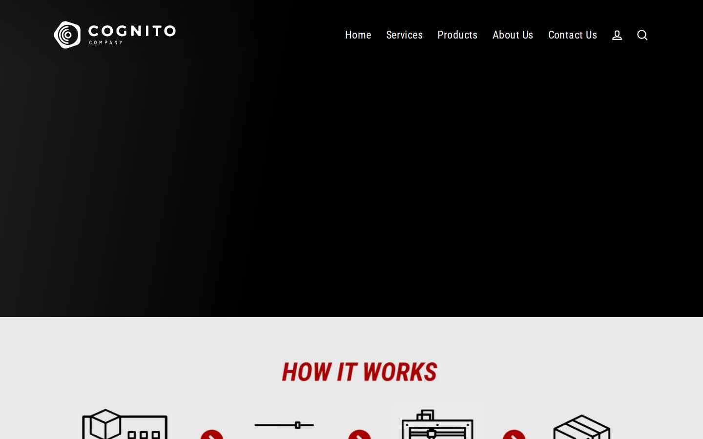 cognitocompany.com homepage screenshot