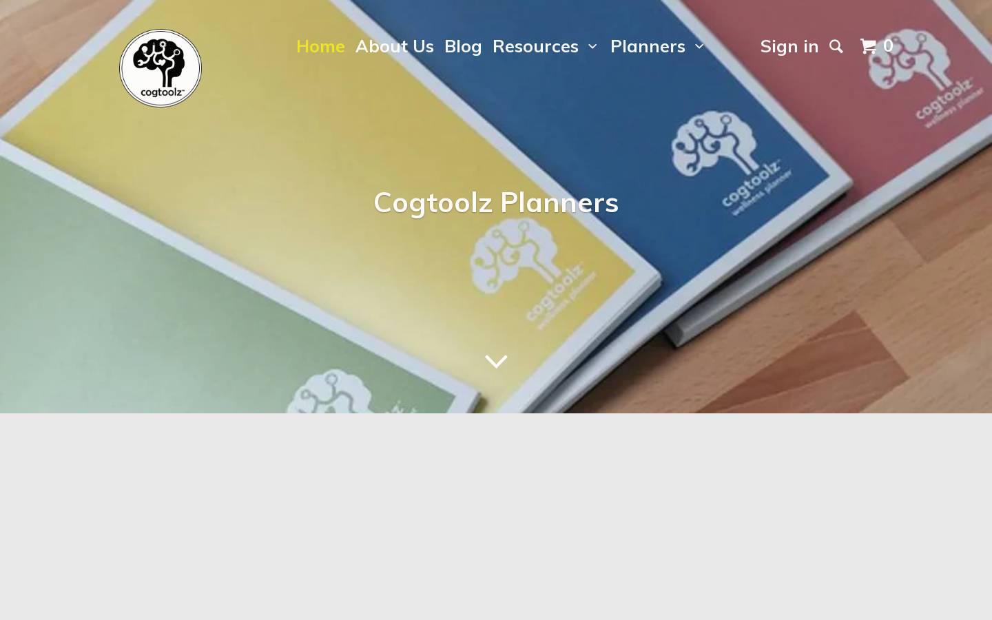cogtoolz.com homepage screenshot