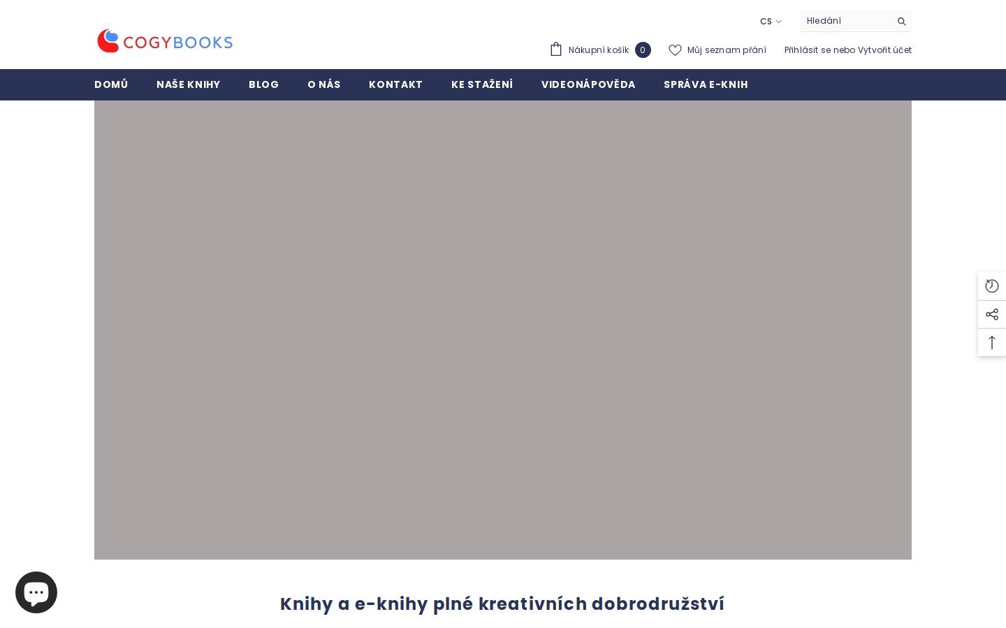 cogybooks.cz homepage screenshot