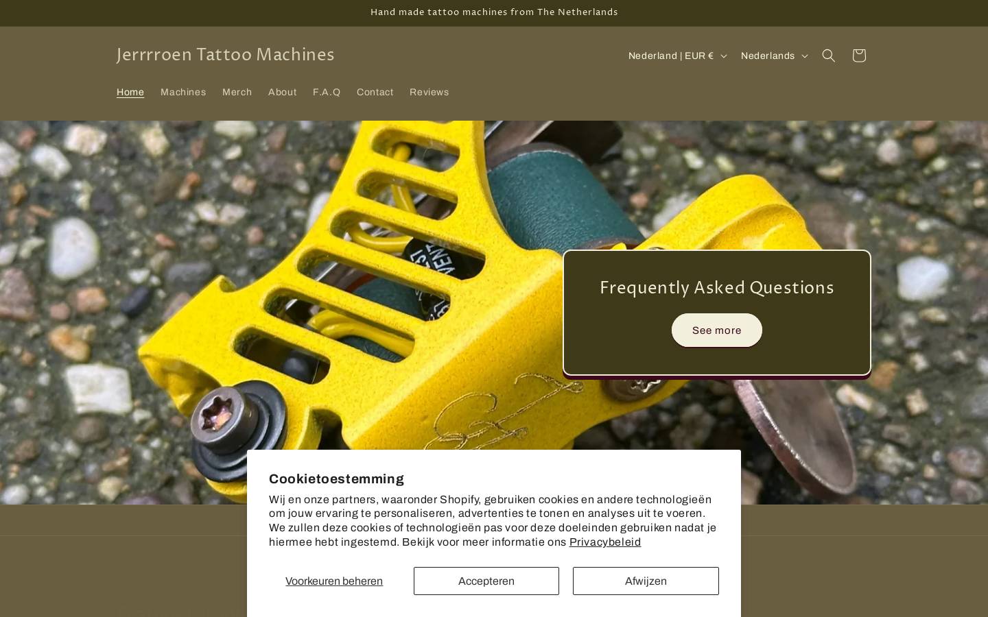 coilmachines.nl homepage screenshot
