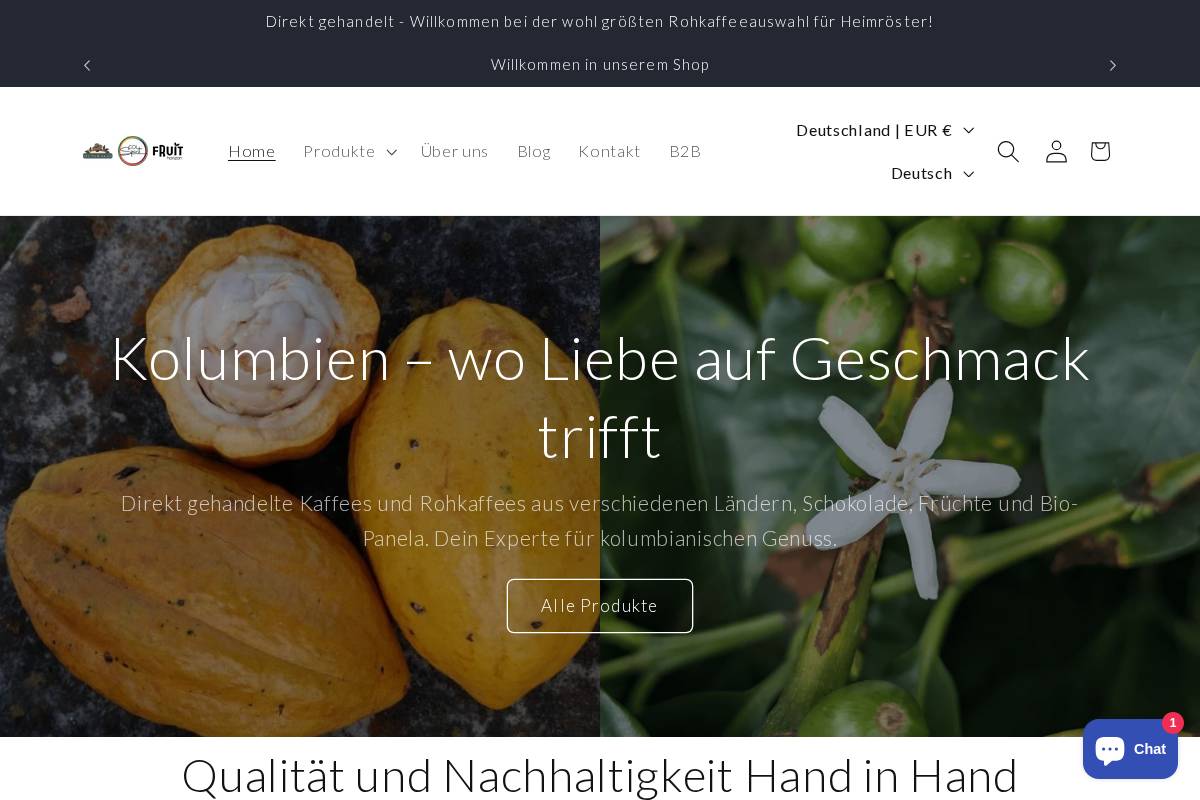 col-spirit-shop.com homepage screenshot