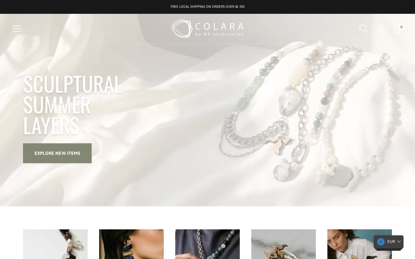 colarabyme.com homepage screenshot