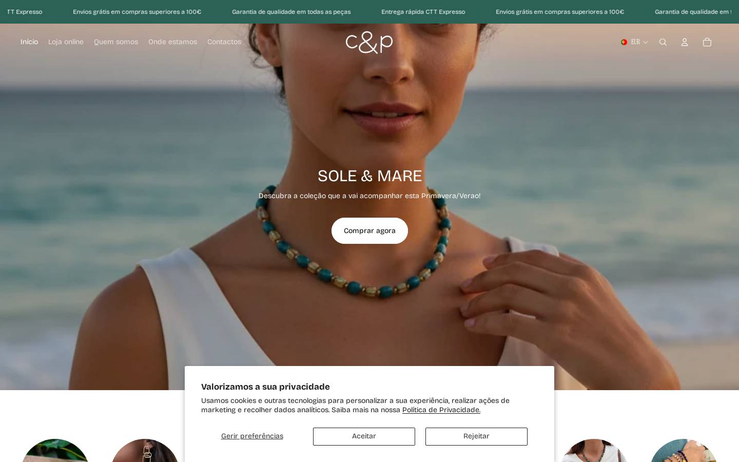 colaresependurezas.com homepage screenshot