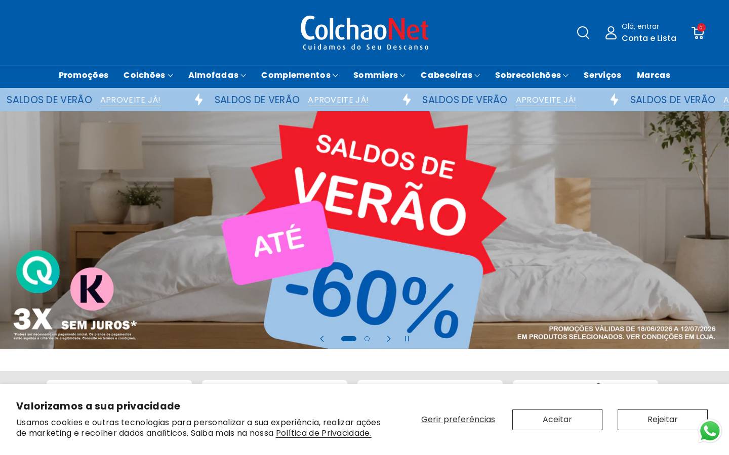 colchaonet.com homepage screenshot