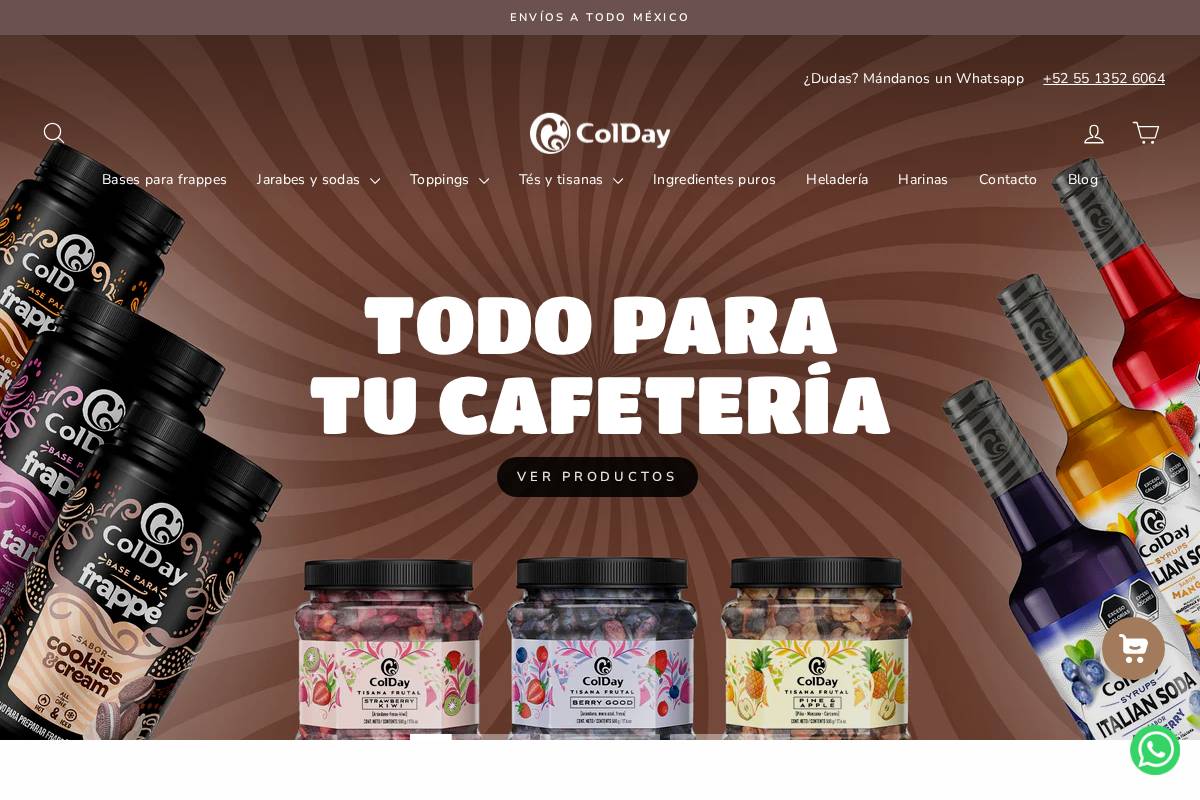 coldaycafe.com homepage screenshot