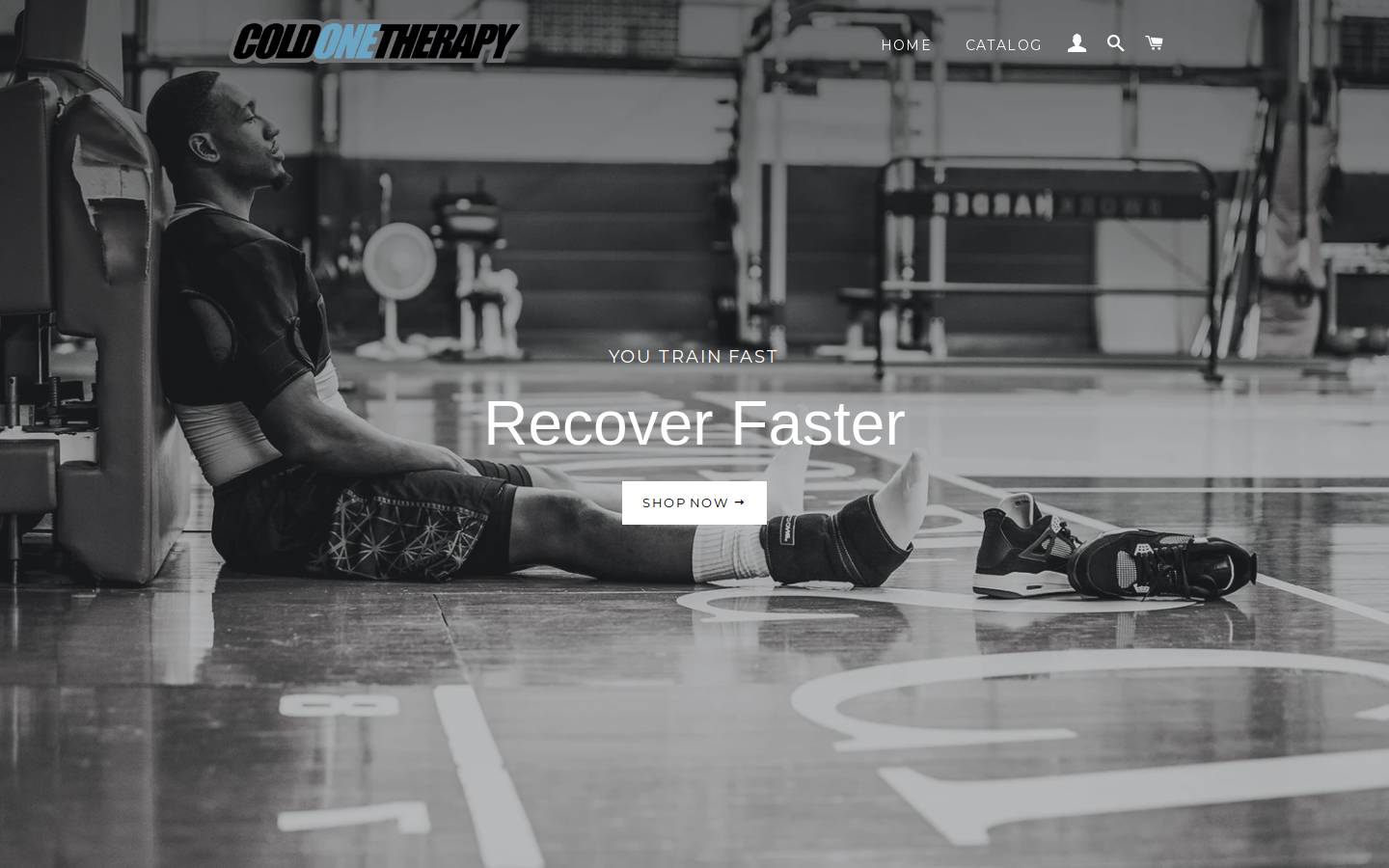 coldonetherapy.com homepage screenshot