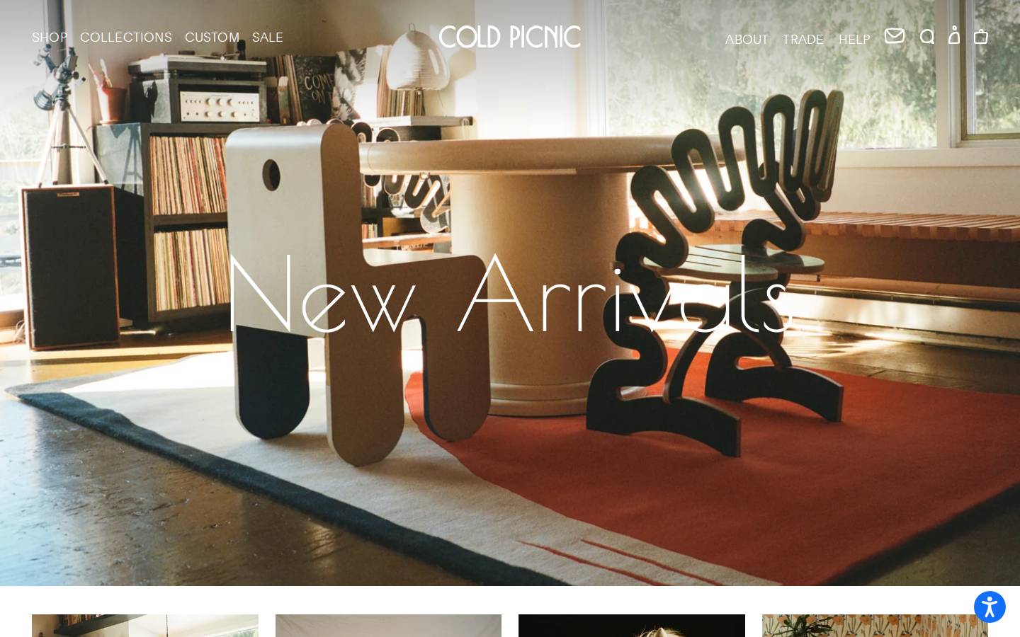 coldpicnic.com homepage screenshot