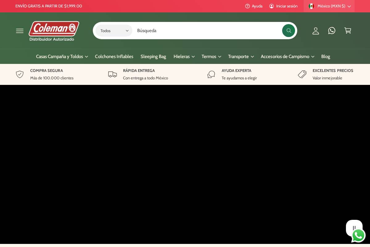 colemanshop.mx homepage screenshot