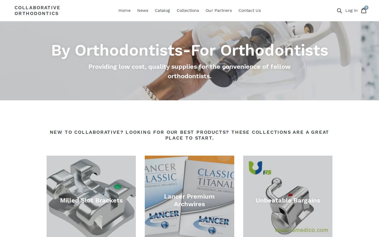 collaborativeorthodontics.com.au homepage screenshot
