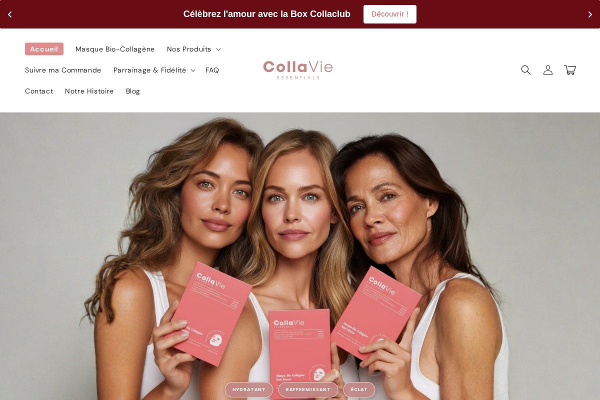 Collavie homepage screenshot