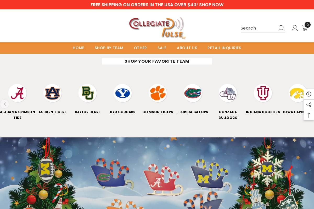 collegiatepulse.com homepage screenshot