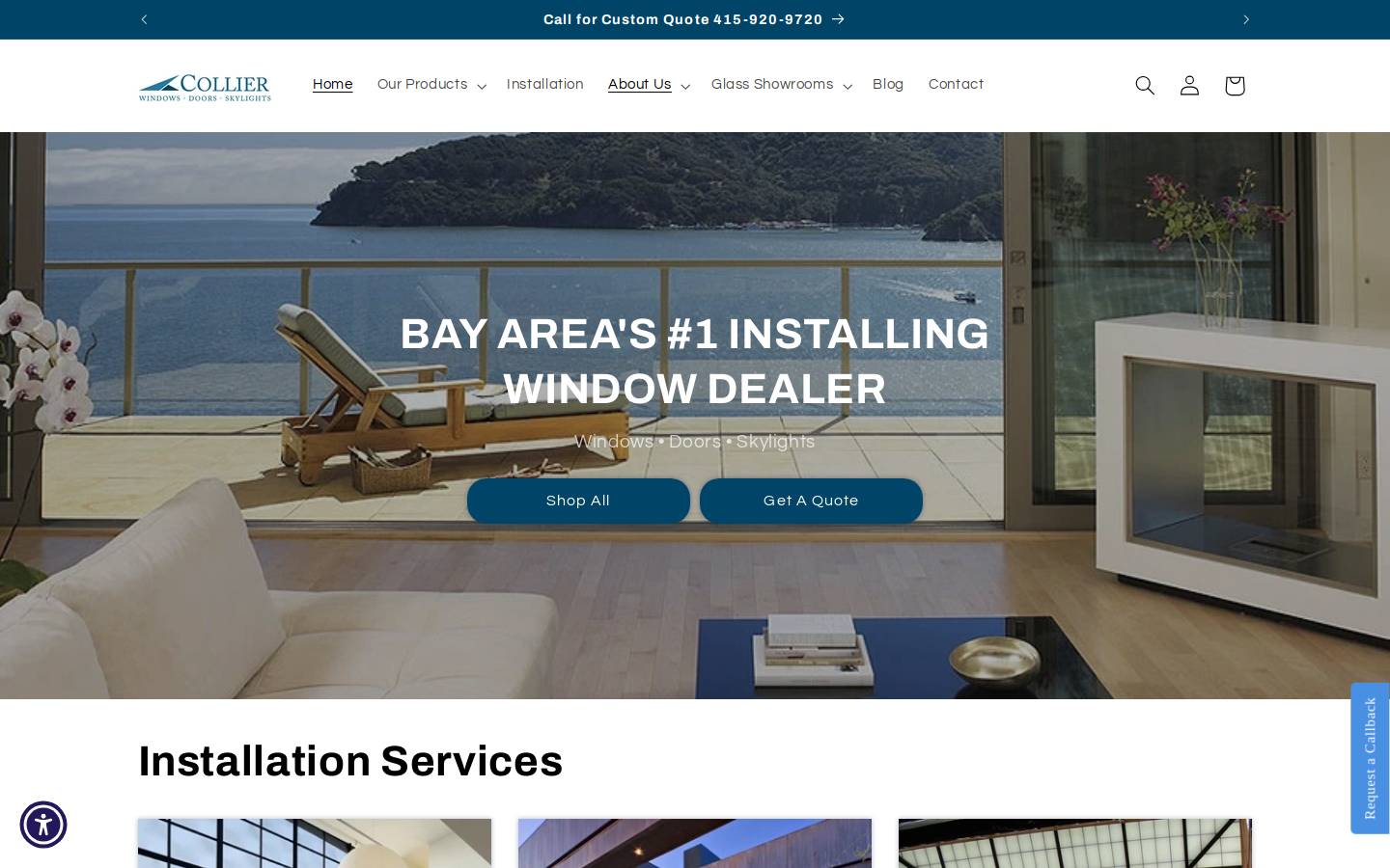 colliergroup.com homepage screenshot