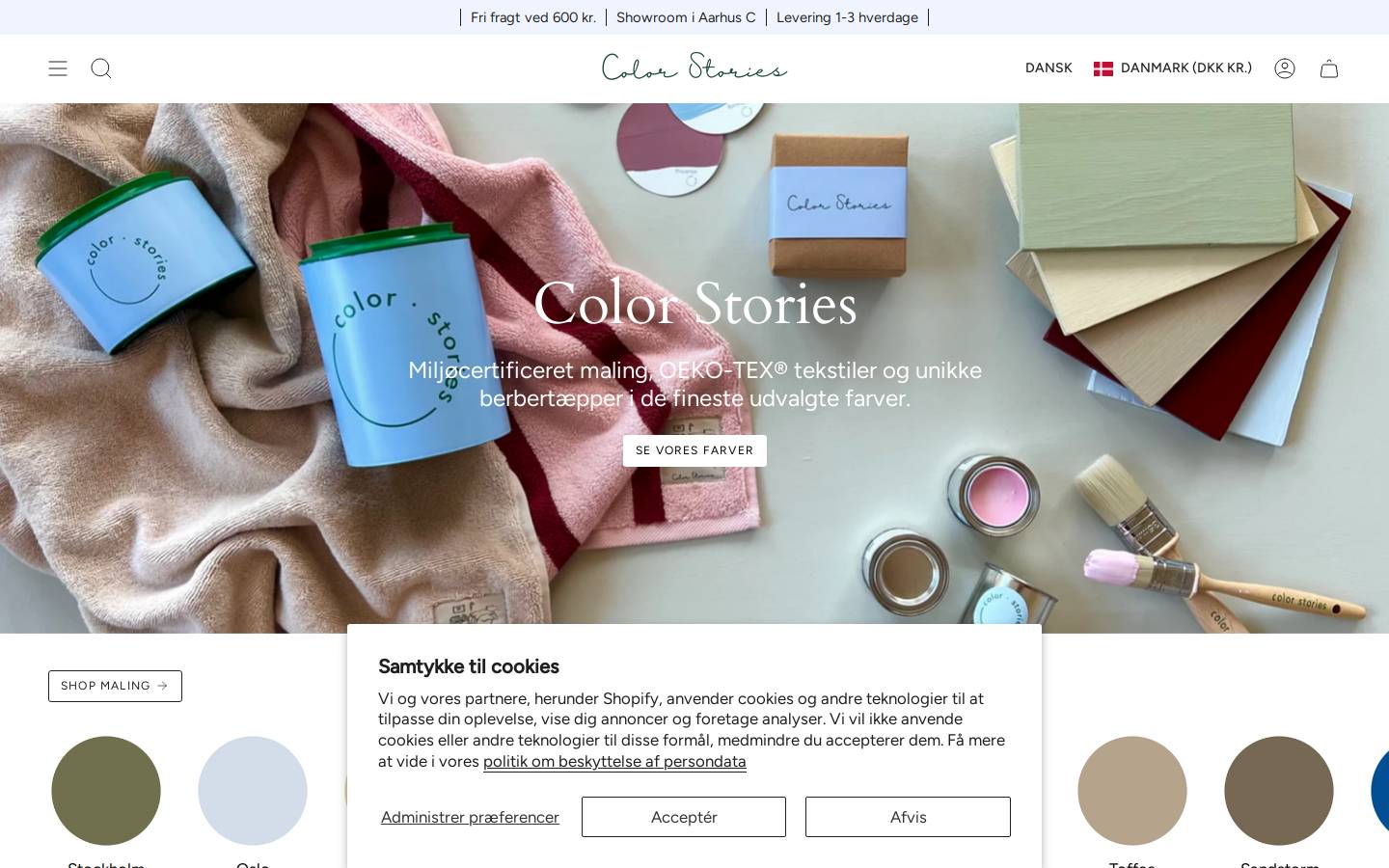 color-stories.com homepage screenshot