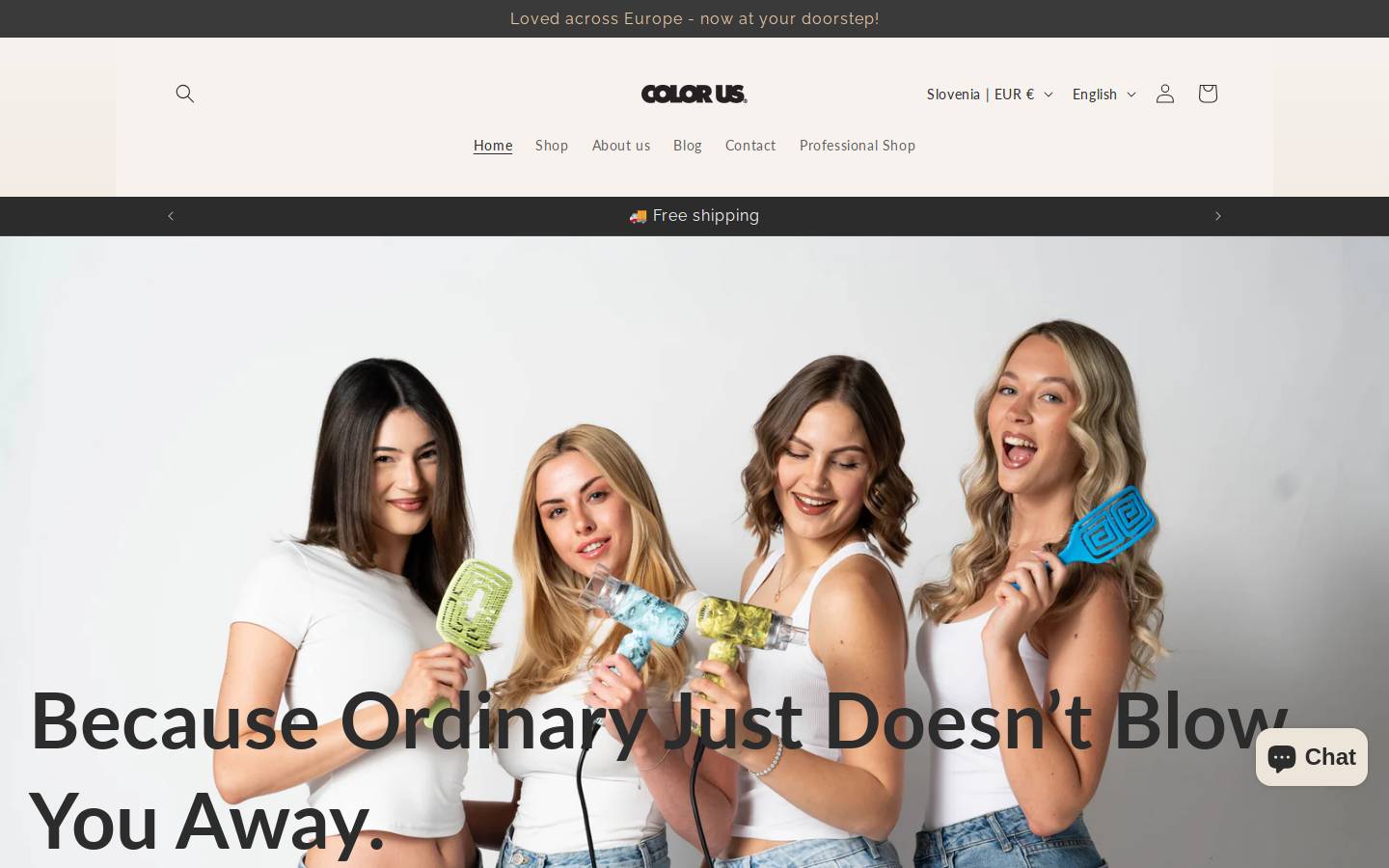 color-us.com homepage screenshot