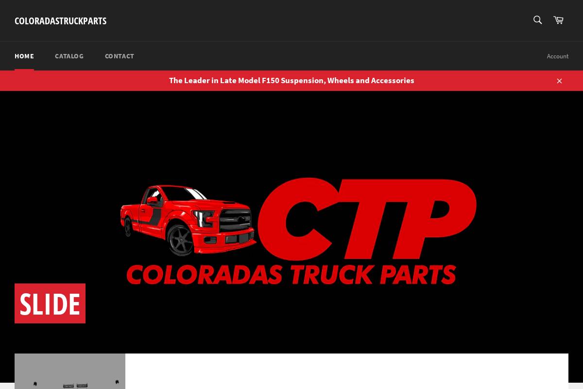 coloradastruckparts.com homepage screenshot