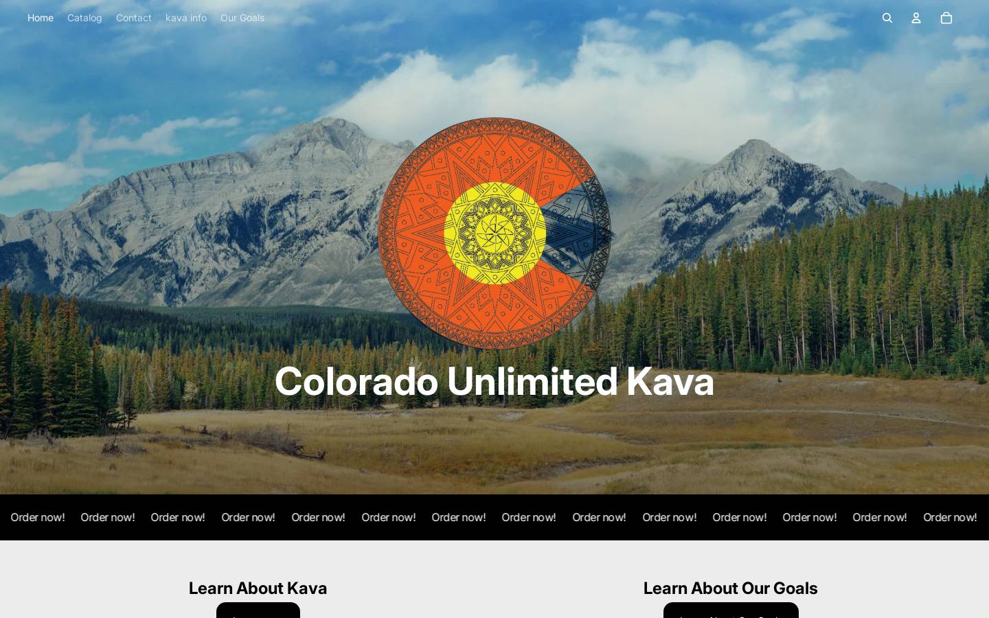 coloradounlimited.com homepage screenshot