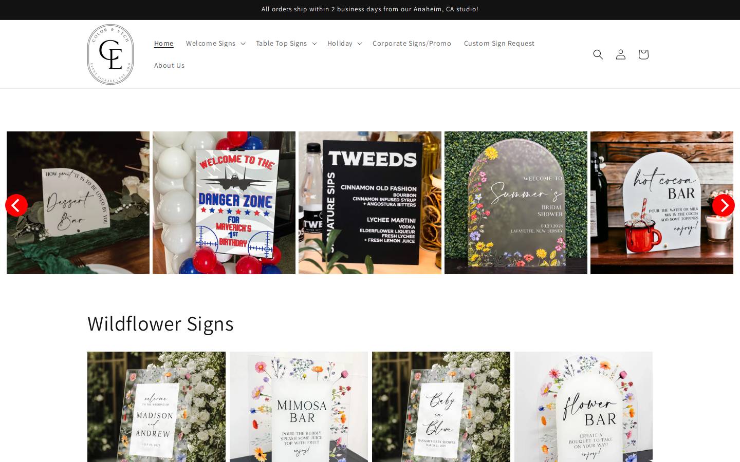 colorandetch.com homepage screenshot