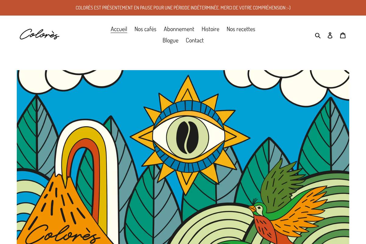 colores.ca homepage screenshot