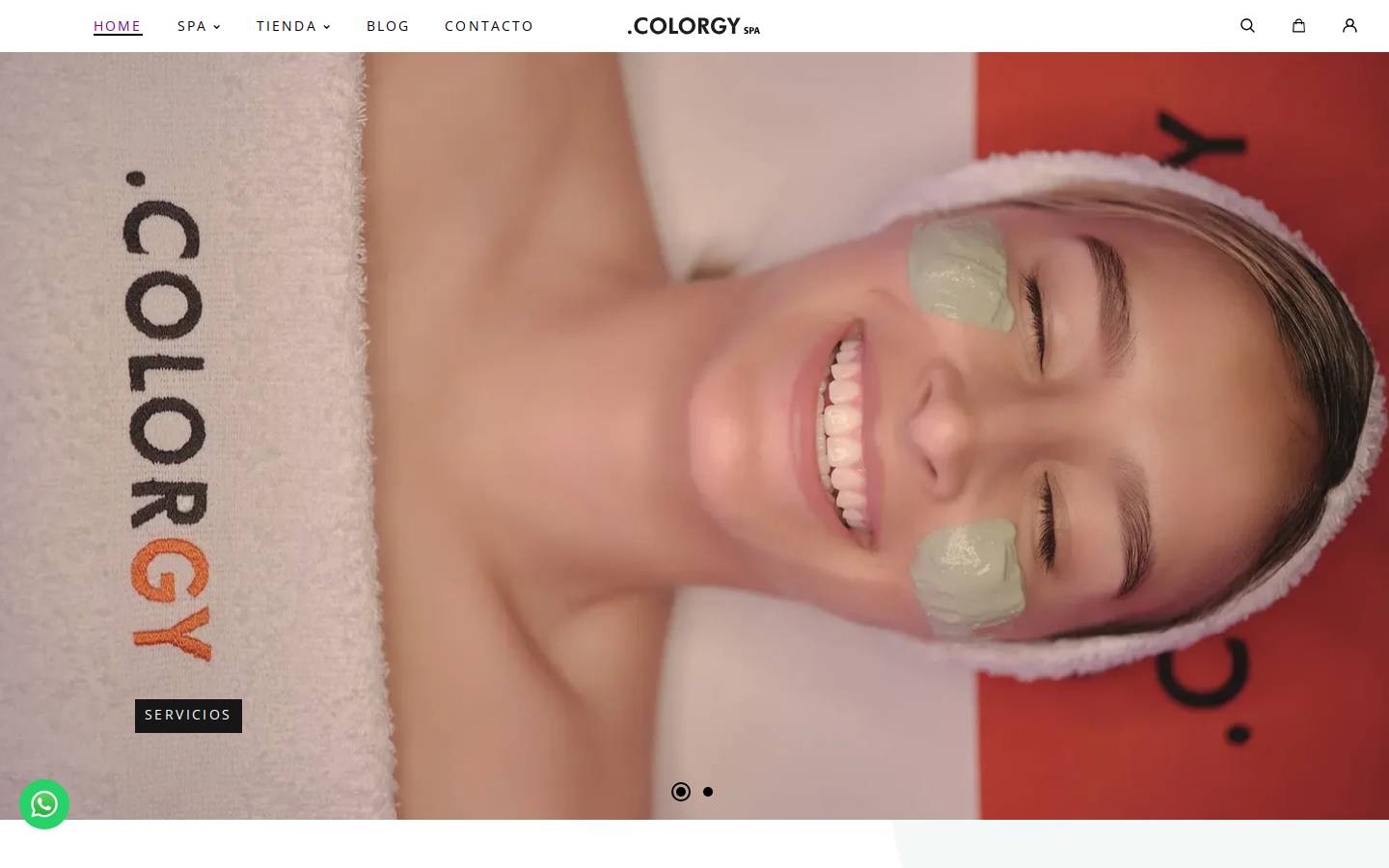 colorgy.co homepage screenshot