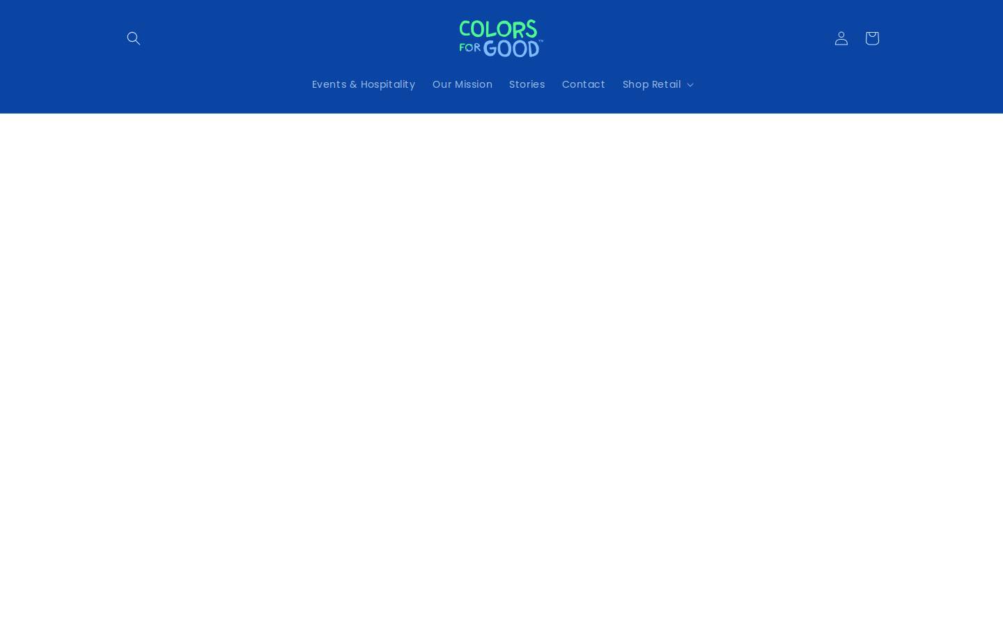 colorsforgood.world homepage screenshot