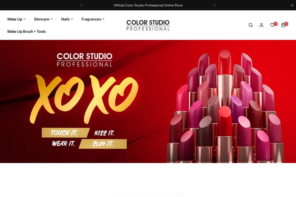 colorstudiopro.com homepage screenshot