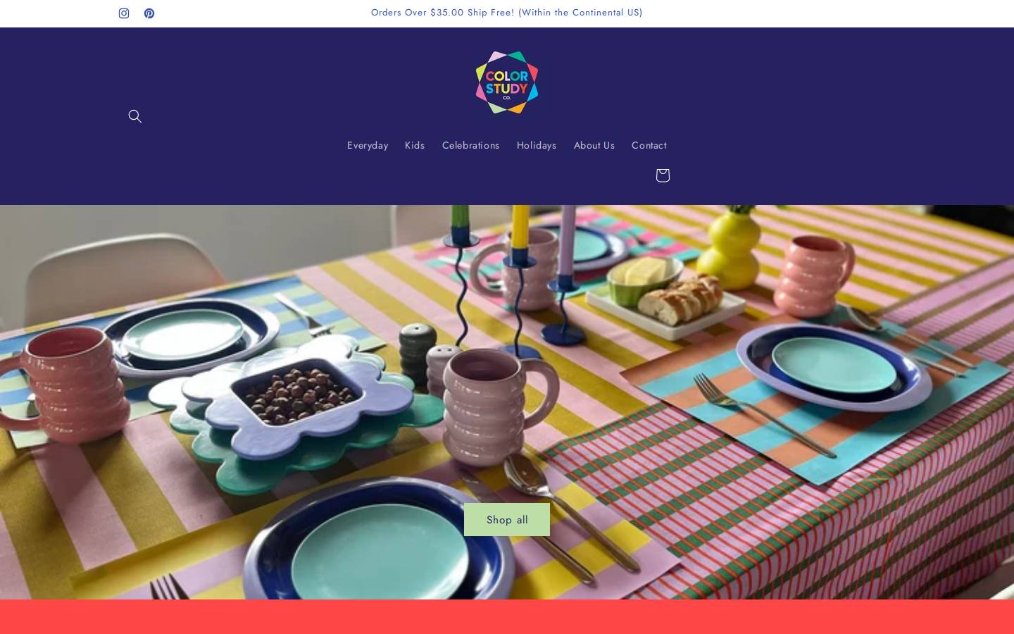 colorstudyco.com homepage screenshot